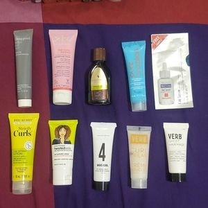 Assorted Hair Cremes, hair oil,
